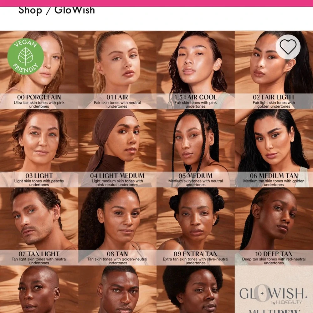 HUDA BEAUTY GloWish (shade Extra Tan 09)